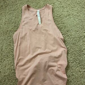 Lululemon Athletica Pink Sleeveless Relaxed Tank Top
